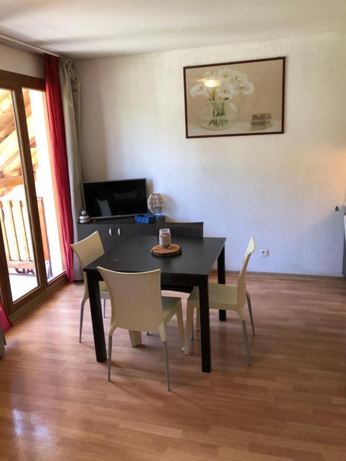 Studio Vue Piste + Parking Souterrain Privatif Inclus Les Orres Exteriör bild