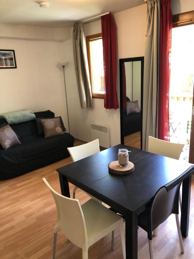 Studio Vue Piste + Parking Souterrain Privatif Inclus Les Orres Exteriör bild